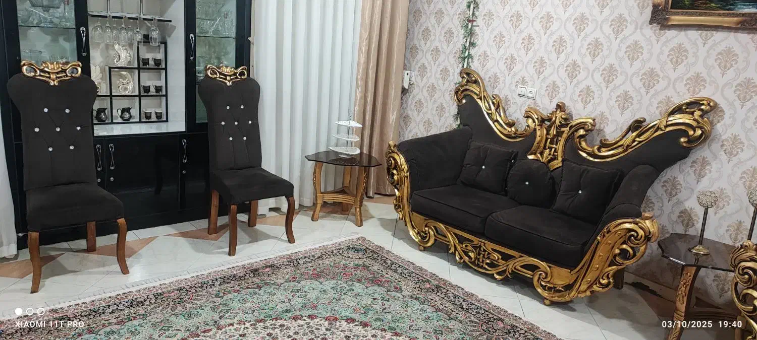 مبلمان سلطنتی|مبلمان خانگی و میز عسلی|اهواز, فرهنگ شهر|دیوار
