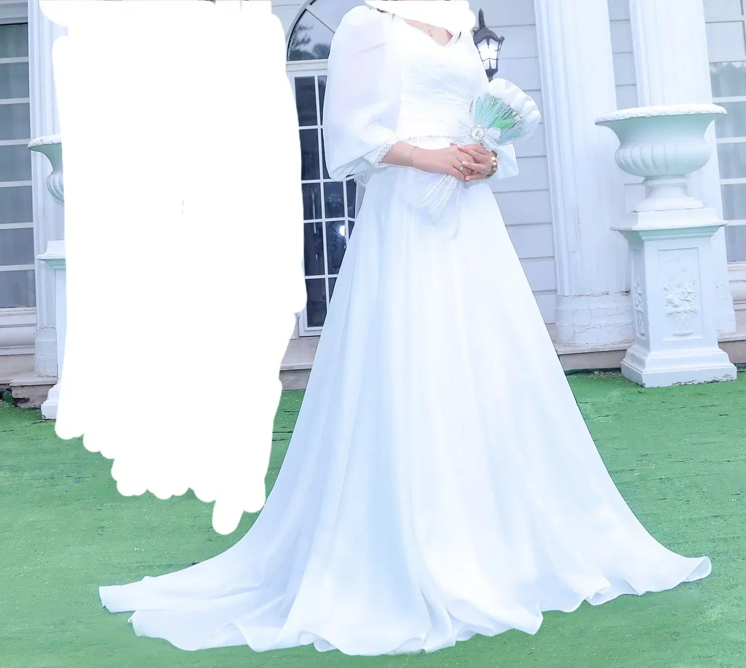 لباس عروسی مزون دوزتا سایز 44|لباس|ری, شهرری|دیوار