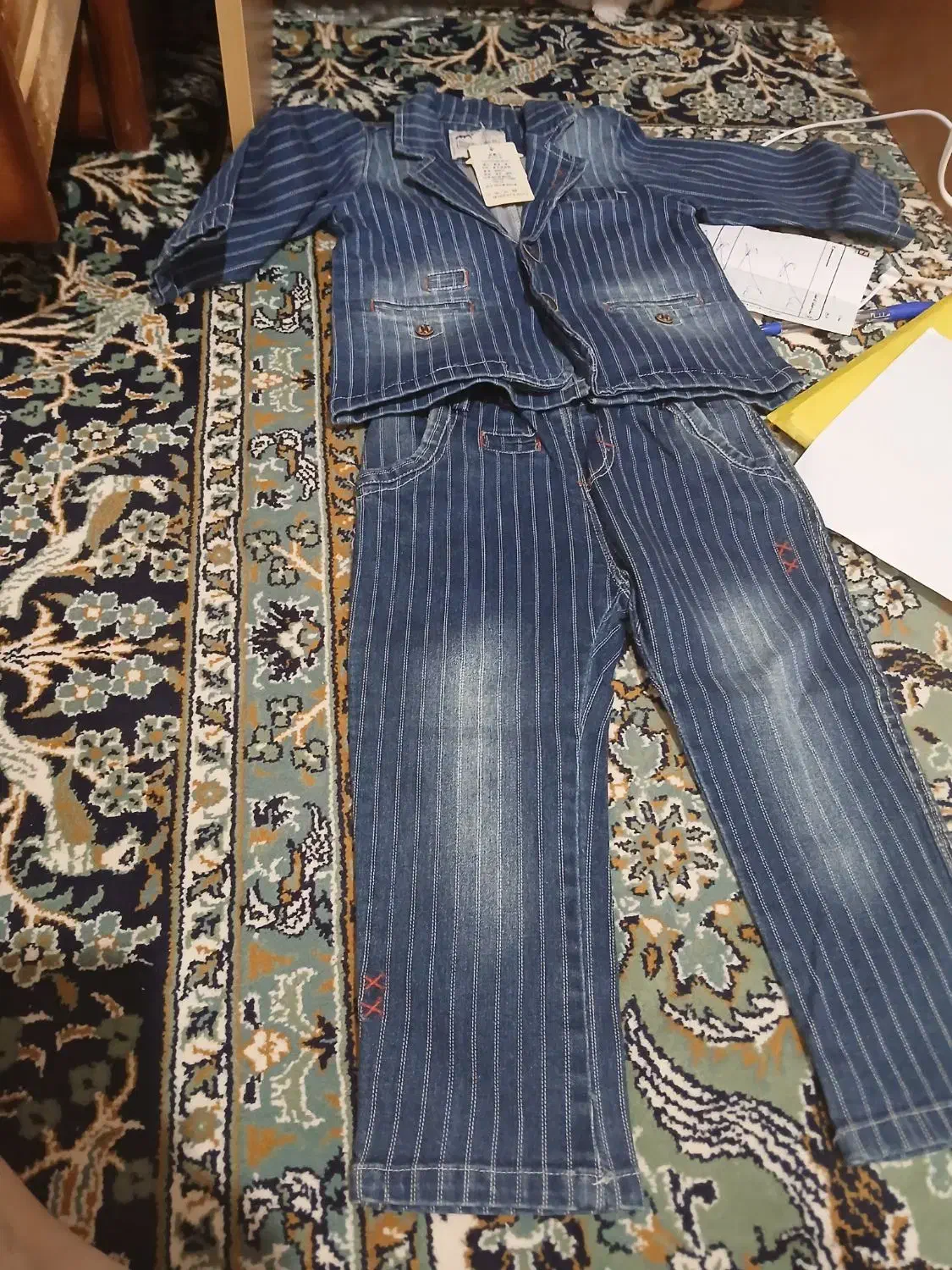 کت وشلوار بچگانه خارجی|کفش و لباس بچه|سمنان, |دیوار