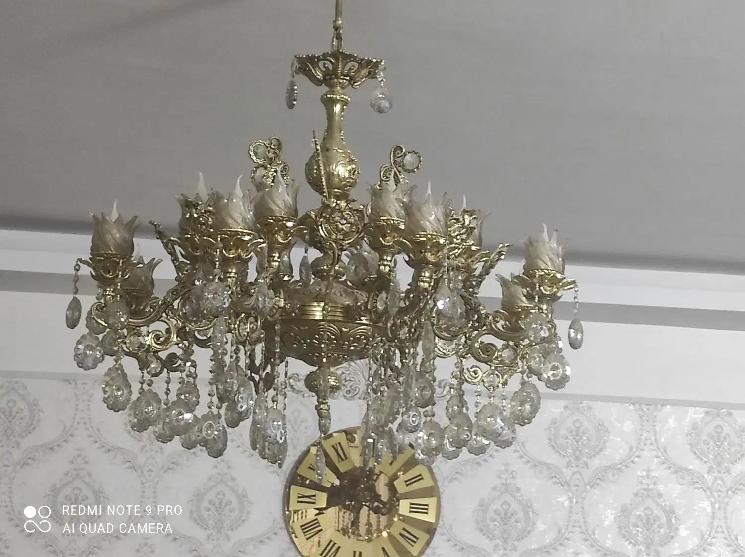 لوستر|لوستر و چراغ آویز|بیرجند, |دیوار