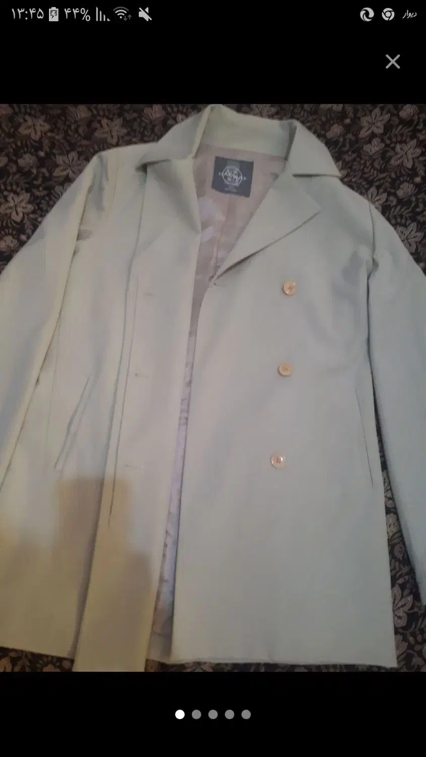 کاپشن بافت پالتو .بارانی|لباس|بجنورد, |دیوار