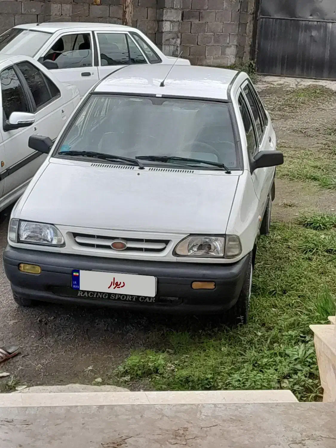 پراید ۸۷سفید|خودرو سواری و وانت|احمدسرگوراب, |دیوار