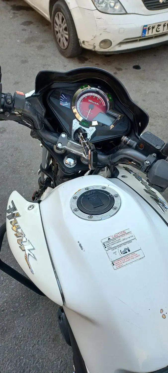 موتور هیرو هانک مدل ۹۵|موتورسیکلت|تهران, نعمتآباد|دیوار