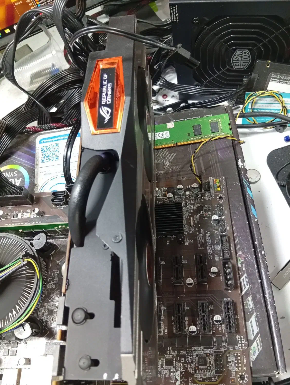 کارت گرافیک ASUS GTX 1080Ti OC|قطعات و لوازم جانبی رایانه|تهران, میدان ولیعصر|دیوار