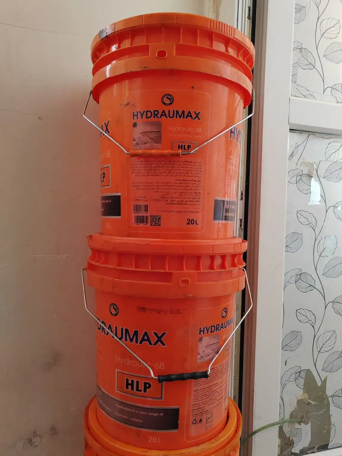 سطل پلاستیکی|ظروف نگهدارنده، پلاستیکی، یک‌بارمصرف|یاسوج, |دیوار