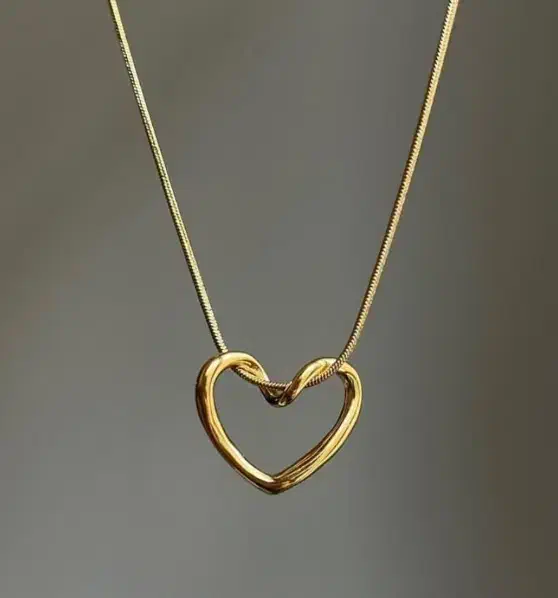 گردنبند قلب دفرمه|بدلیجات|بندر ترکمن, |دیوار