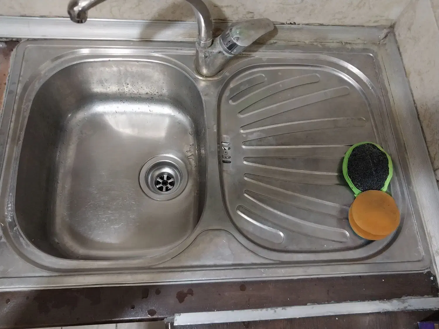 سینک تک لگن|آب‌چکان و نظم‌دهنده ظروف|تهران, نجات اللهی|دیوار