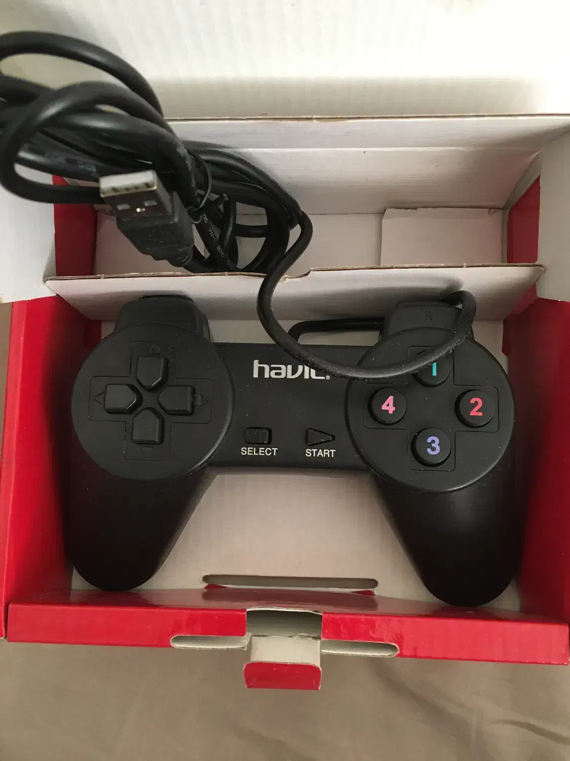 دسته بازی کامپیوتر هویت(havit) مدل HV-G60|کنسول، بازی ویدئویی و آنلاین|اصفهان, بهرامآباد|دیوار