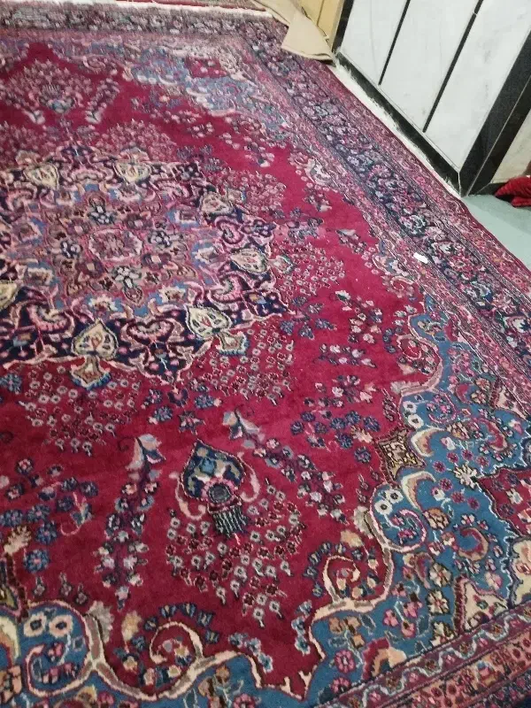 فرش دست بافت قدیمی ۱۲متری|فرش|خاش, |دیوار