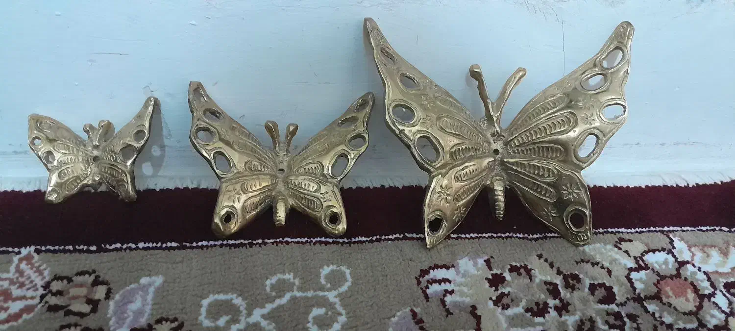 پروانه برنز|مجسمه، تندیس، ماکت|بروجرد, |دیوار