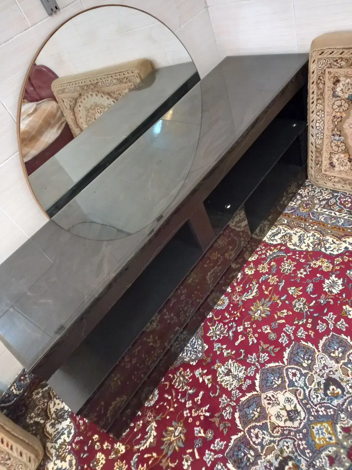 میز تلویزیون چوبی|میز تلویزیون|زرندیه, |دیوار