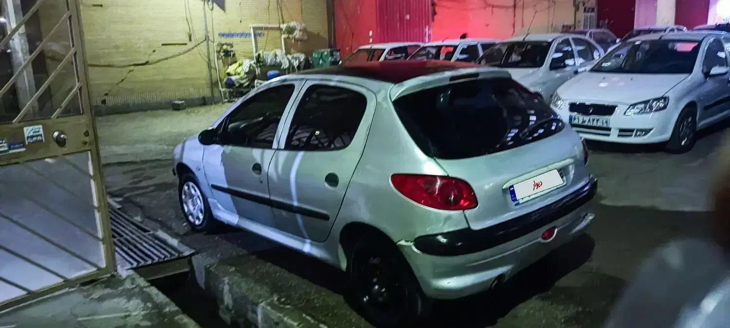 ۲۰۶ تیپ ۲ مدل ۸۲ دور رنگ|خودرو سواری و وانت|کرمانشاه, |دیوار