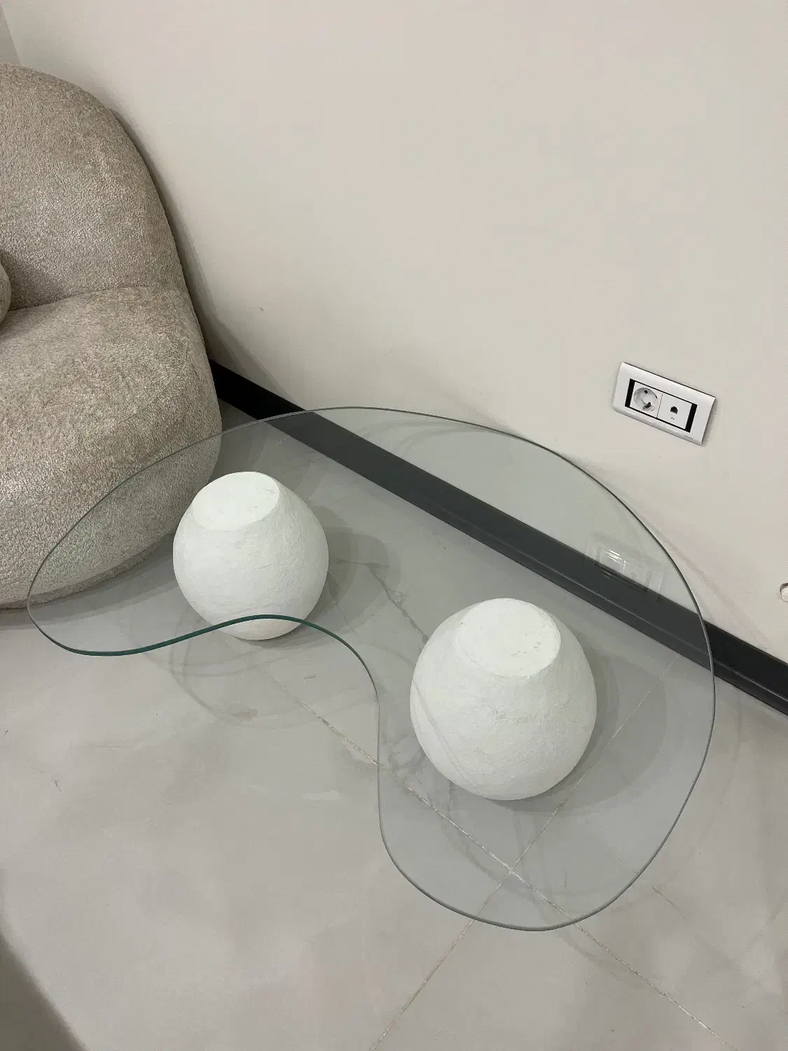 میز شیشه ای|مبلمان خانگی و میز عسلی|محلات, |دیوار