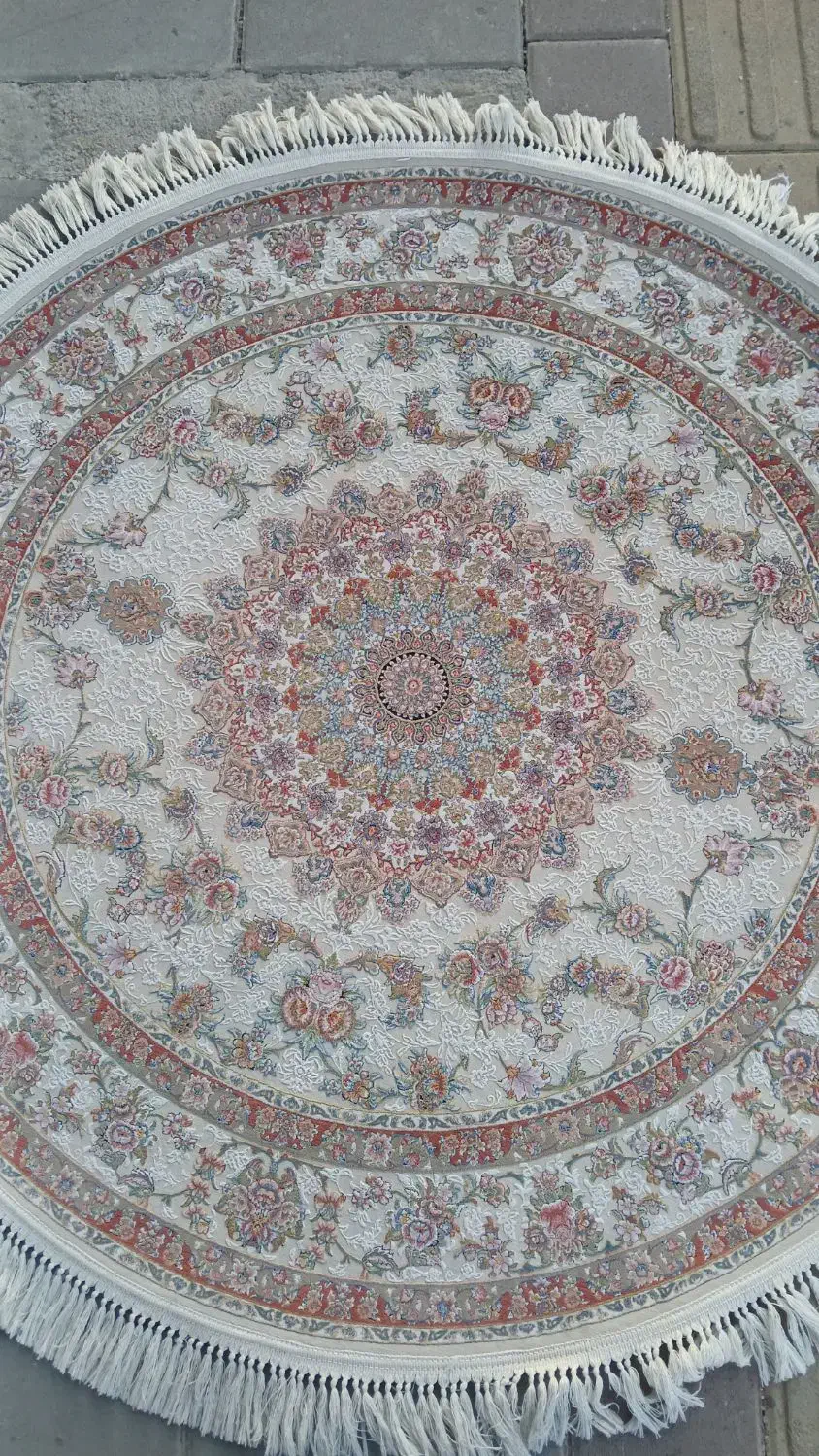 یک جفت فرش گرد قطر ۱/۵|فرش|اقبالیه, |دیوار