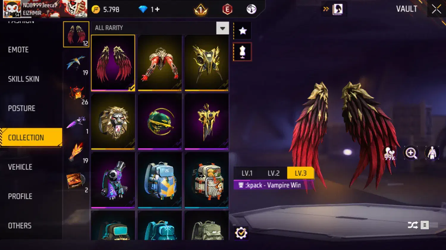 فری فایر|کنسول، بازی ویدئویی و آنلاین|فولادشهر, A3|دیوار