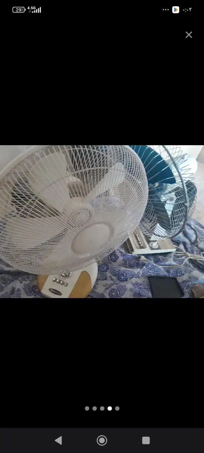 پنکه|پنکه و تصفیه‌کنندهٔ هوا|تهران, مظاهری|دیوار