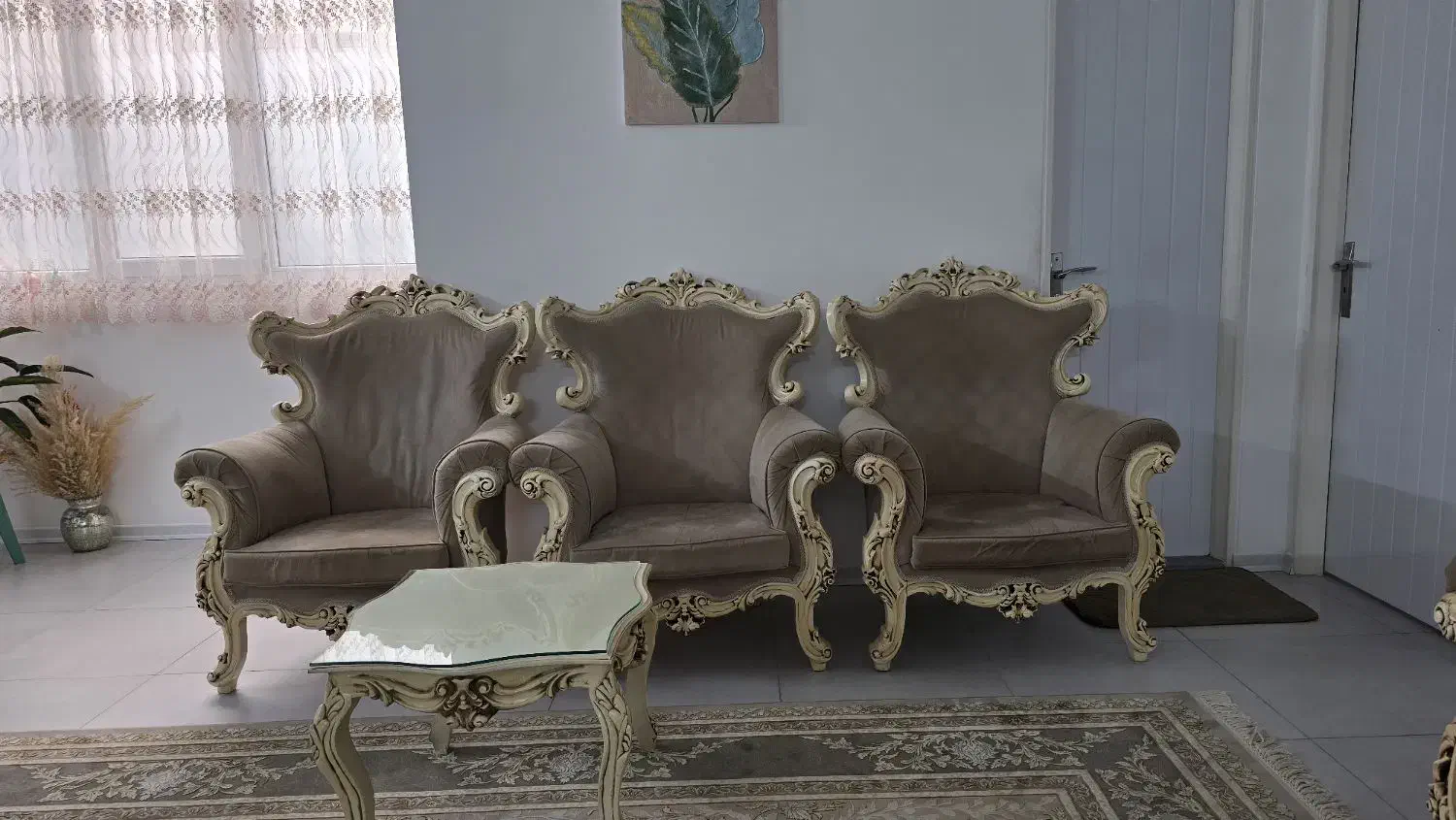 مبل نه نفره و میزنهارخوری هشت نفره|مبلمان خانگی و میز عسلی|تهران, شیوا|دیوار