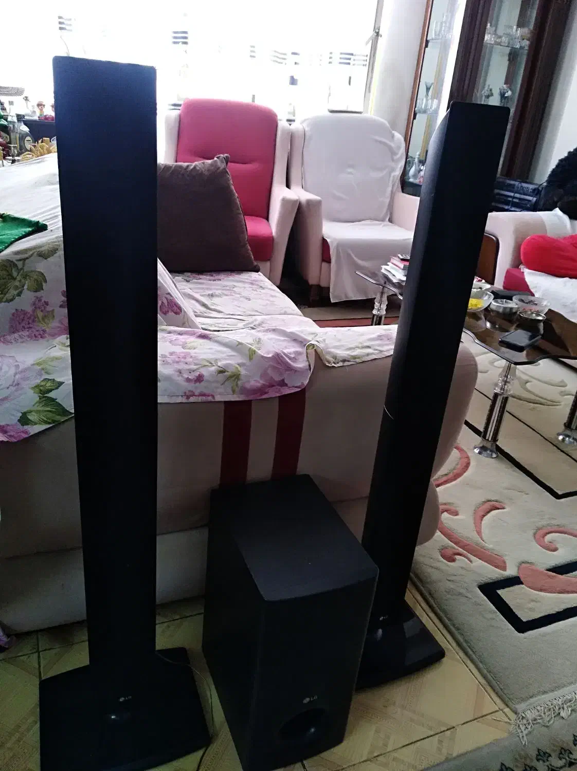 باند و ساب ایستاده الجی سالم و تمیز|سیستم صوتی خانگی|فردیس, فرامرزیه|دیوار