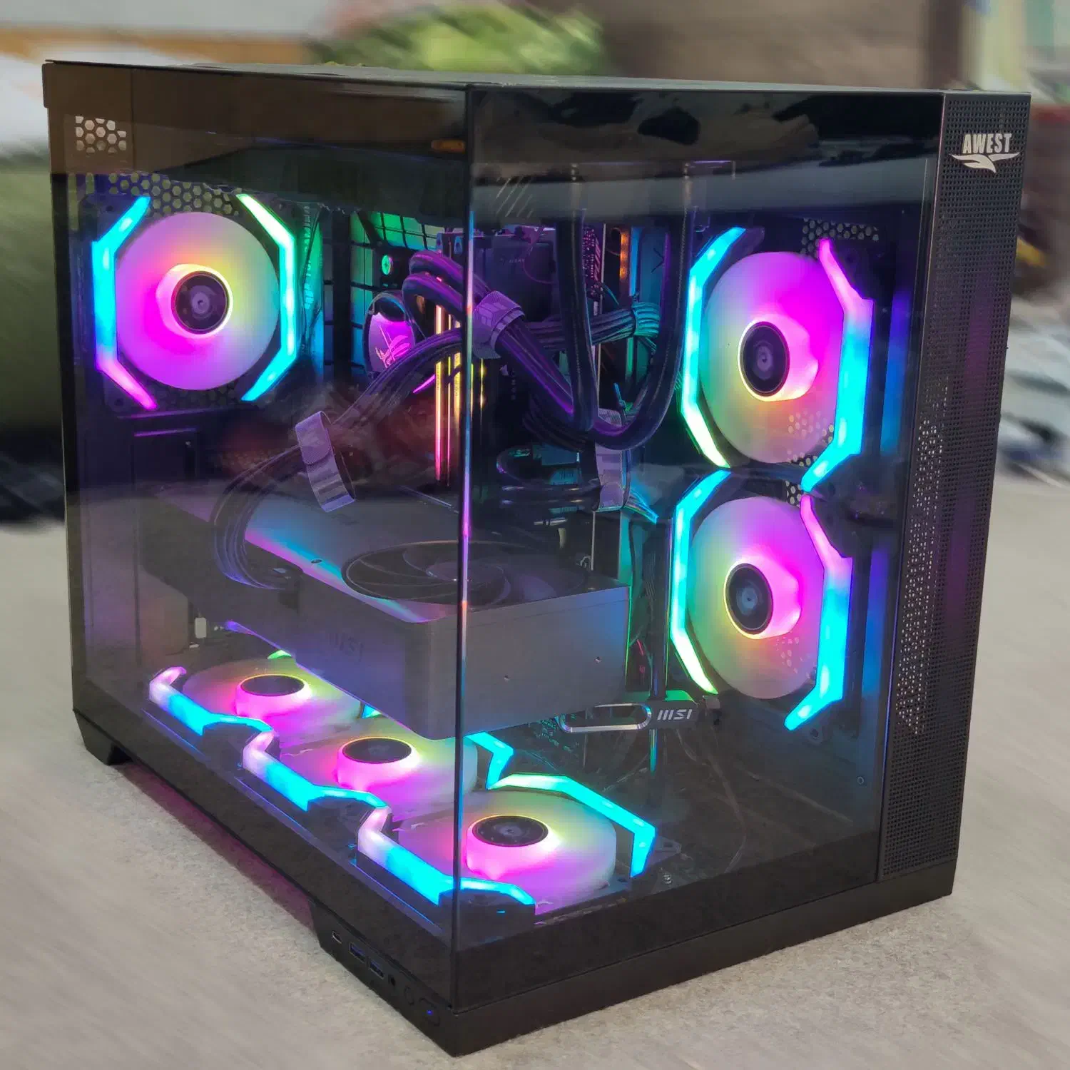 سیستم گیمینگ و رندرینگ فوق‌حرفه‌ای(RTX4080Super)|رایانه رومیزی|شیراز, عفیف‌آباد|دیوار