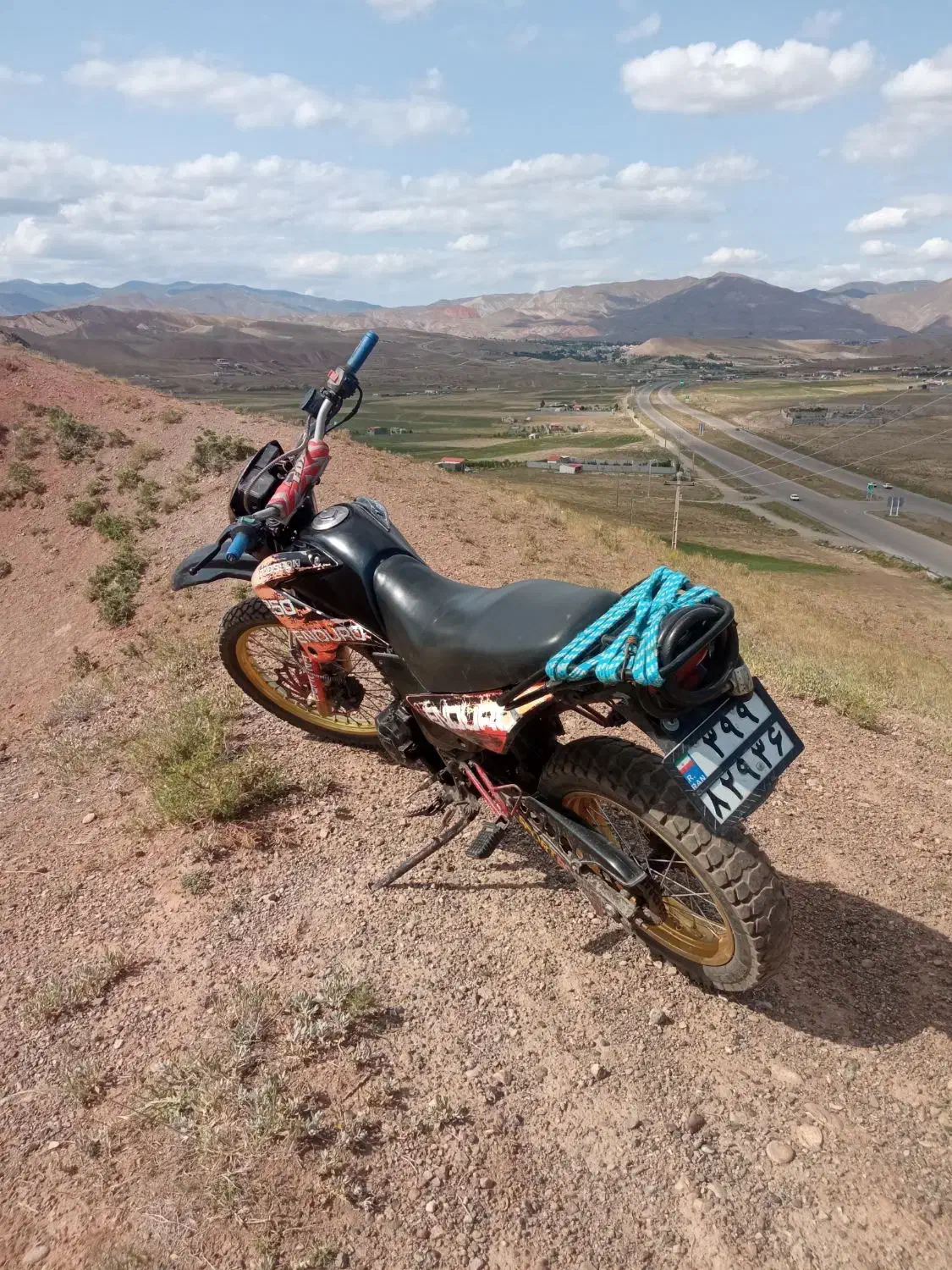 موتور سیکلت فلات مدل 90|موتورسیکلت|تبریز, |دیوار