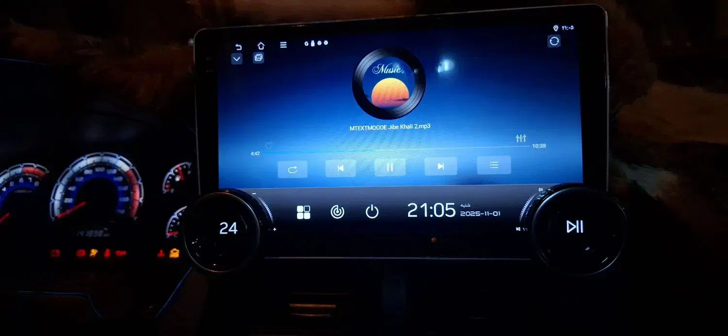 مانیتور دو ولومه ماشین|قطعات یدکی و لوازم جانبی|کرمانشاه, |دیوار