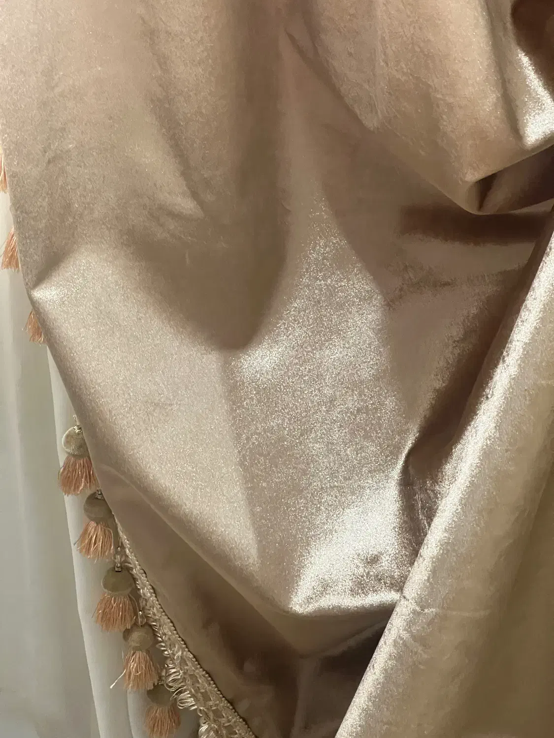 ۲عدد پرده تور و والان ترک|پرده، رانر، رومیزی|تهران, صادقیه|دیوار