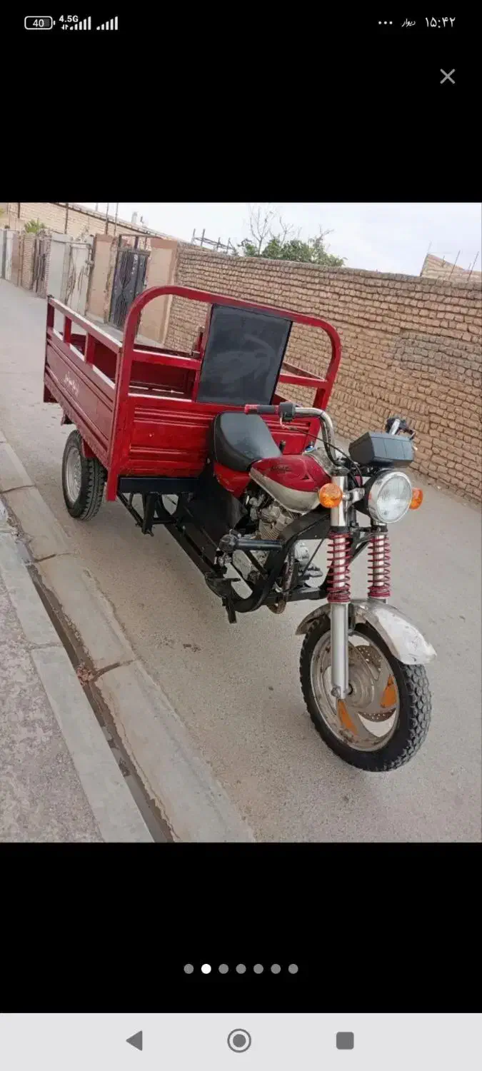 موتور سه چرخه مدل ۹۶در حد نوو|موتورسیکلت|مشهد, همت آباد|دیوار