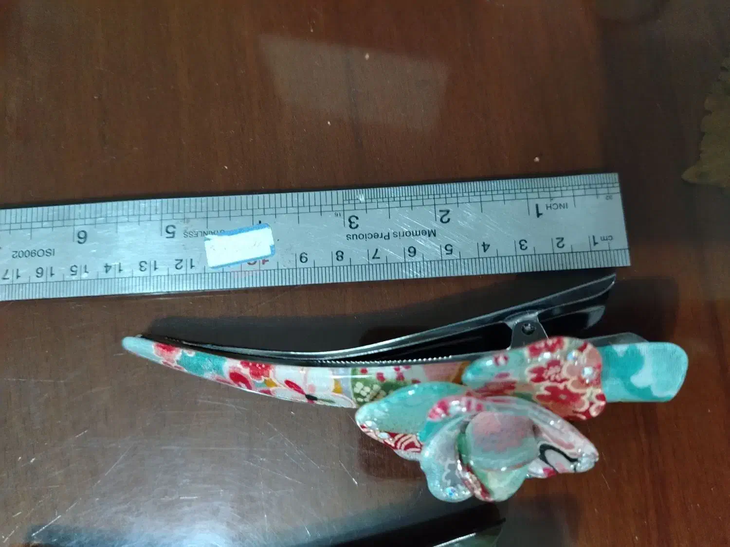 دوعدد گیره ی  موی کره ای (رنگ فیروزه ای وصورتی)|بدلیجات|نیشابور, بلوار گلها|دیوار