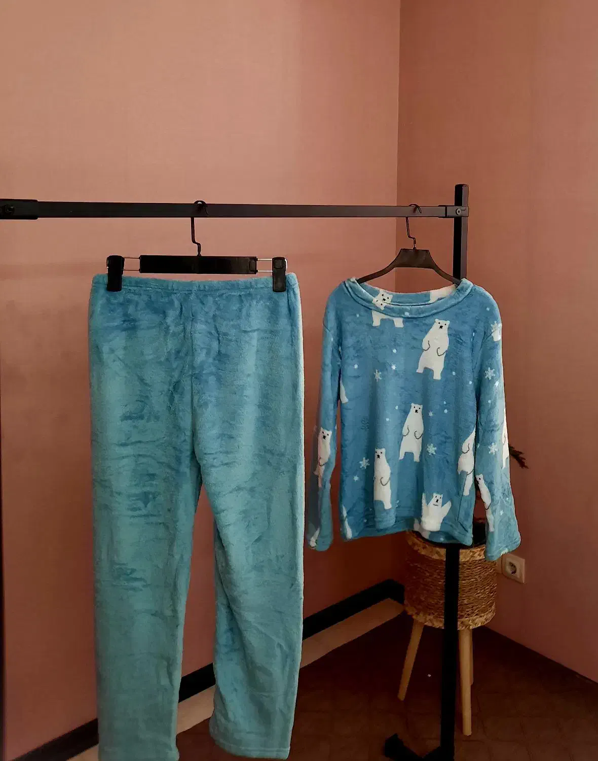 دوتیکه ست مخمل  پائیزی و زمستانی|لباس|تبریز, |دیوار