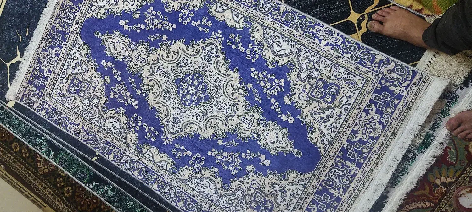 فرشینه مخملی ۳لایه/ صادراتی/ترمزدار با کیفیت عالی|فرش|قم, نیروگاه|دیوار