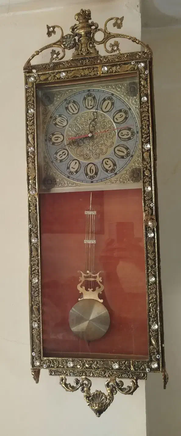 ساعت دیواری برنزی سنگین|ساعت دیواری و تزئینی|تبریز, |دیوار