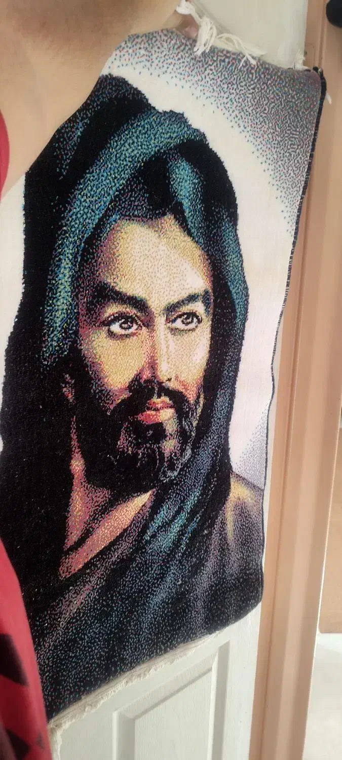 تابلو فرش ماشینی امام حسین|تابلو فرش|ملایر, |دیوار