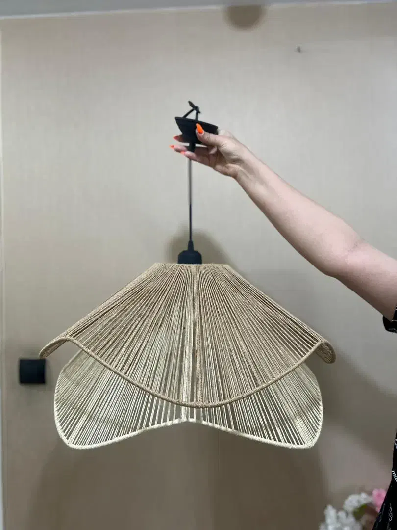 لوستر رافیا و مکرومه با بالاترین کیفیت|لوستر و چراغ آویز|تهران, نازی‌آباد|دیوار