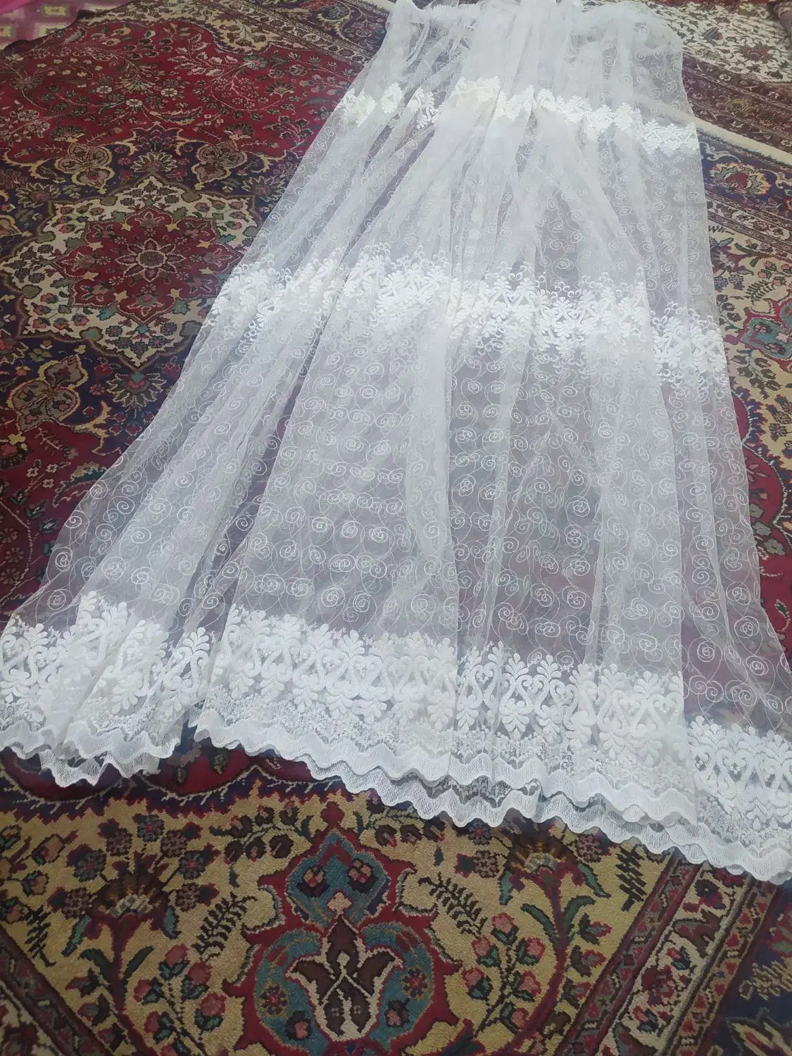 پرده برای پنجره دو متری|پرده، رانر، رومیزی|مرند, |دیوار