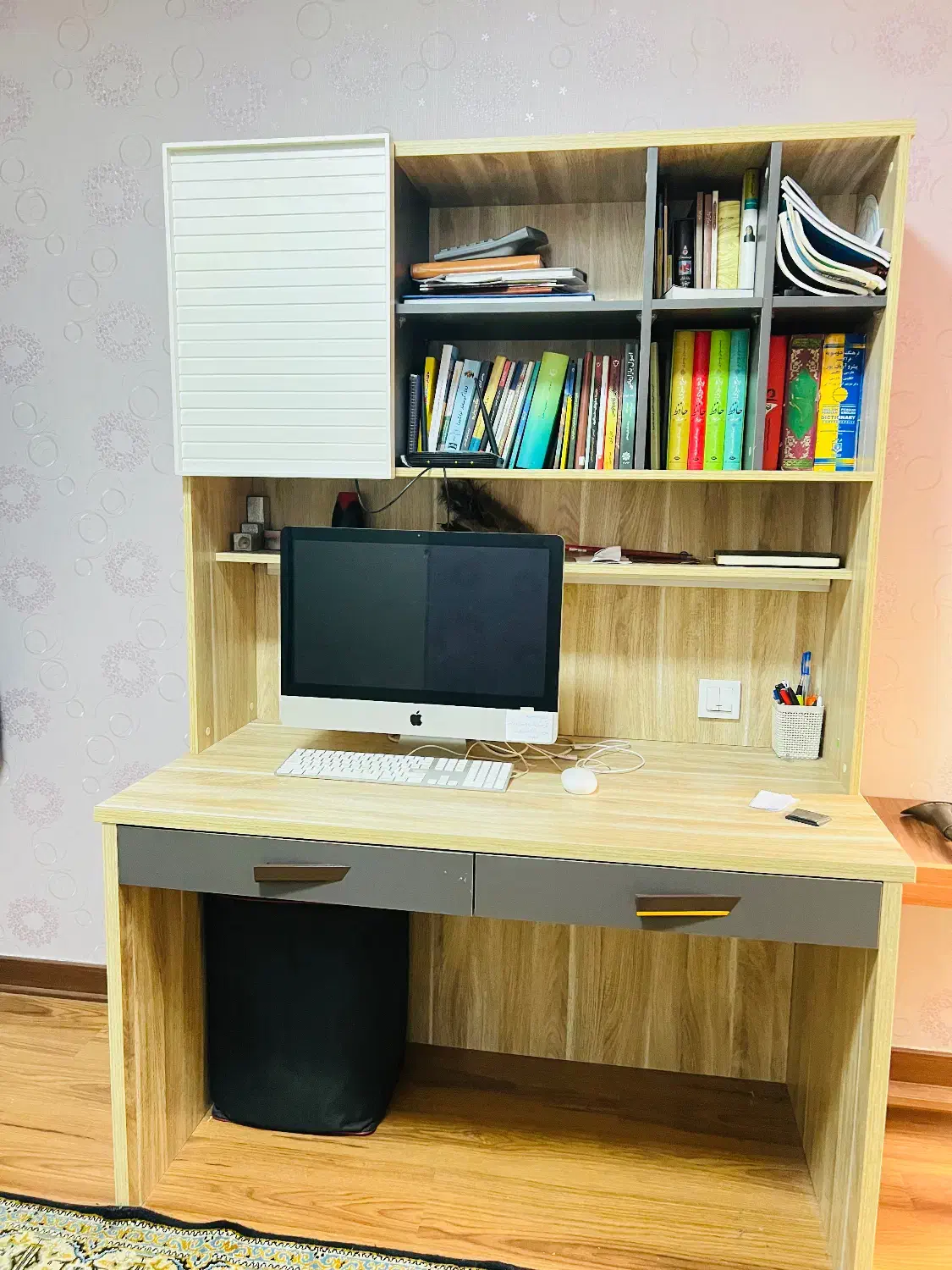 میز تحریر و کتابخانه|میز تحریر و کامپیوتر|گرگان, |دیوار