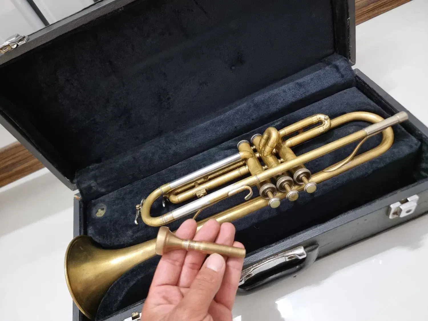 ترومپت اصل یاماها 232|سازهای بادی|قم, پردیسان|دیوار