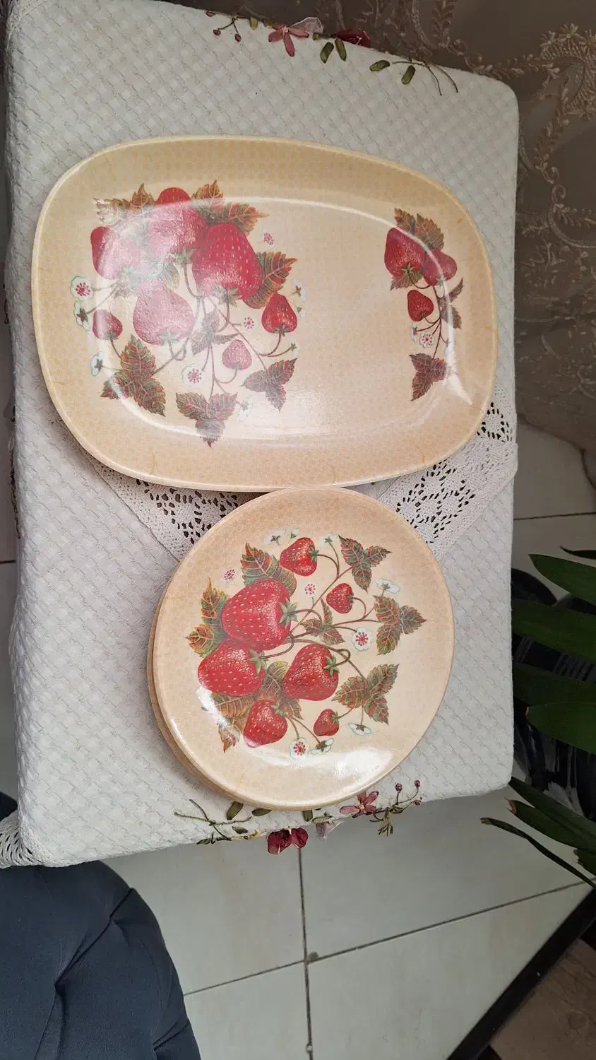 ظروف ملامین قدیمی و غیره|ظروف سرو و پذیرایی|مشهد, امام رضا (ع)|دیوار