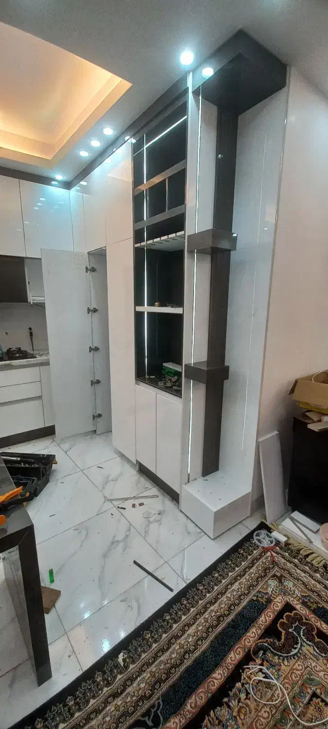 کابینت ،کمددیواری، درب|جاکفشی، کمد، دراور|آباده, |دیوار