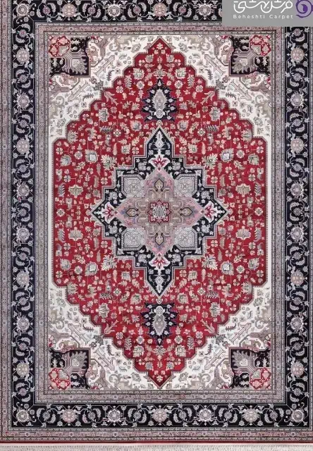 3 تخته فرش بهشتی تمام ابریشم کد2534|فرش|آمل, |دیوار