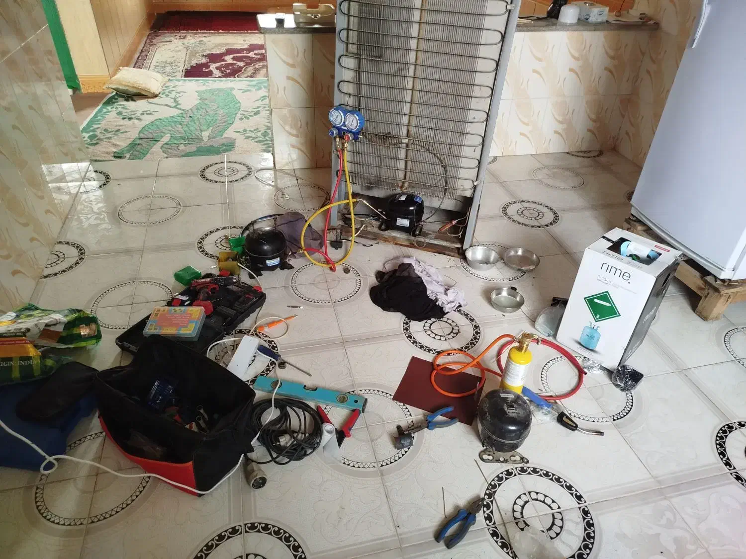 تعمیرات تخصصی یخچال،کولر گازی،گازگیری خودرو|خدمات پیشه و مهارت|بندر ماهشهر, |دیوار