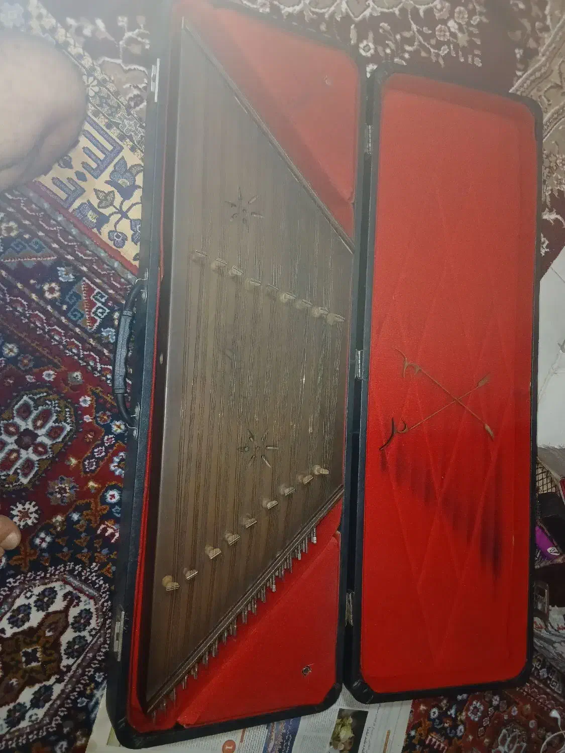 سنتور کارکرده|سازهای سنتی|ری, هاشم‌آباد|دیوار