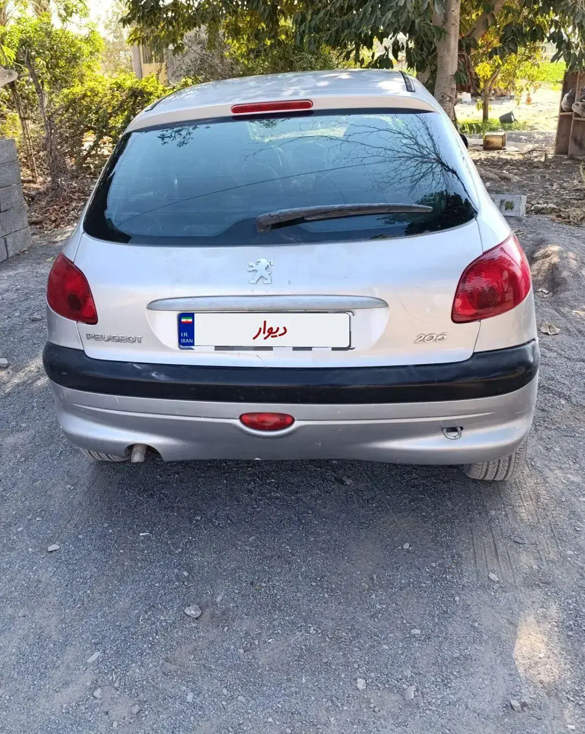 فروش ماشین 206مدل 82|خودرو سواری و وانت|رودان, |دیوار