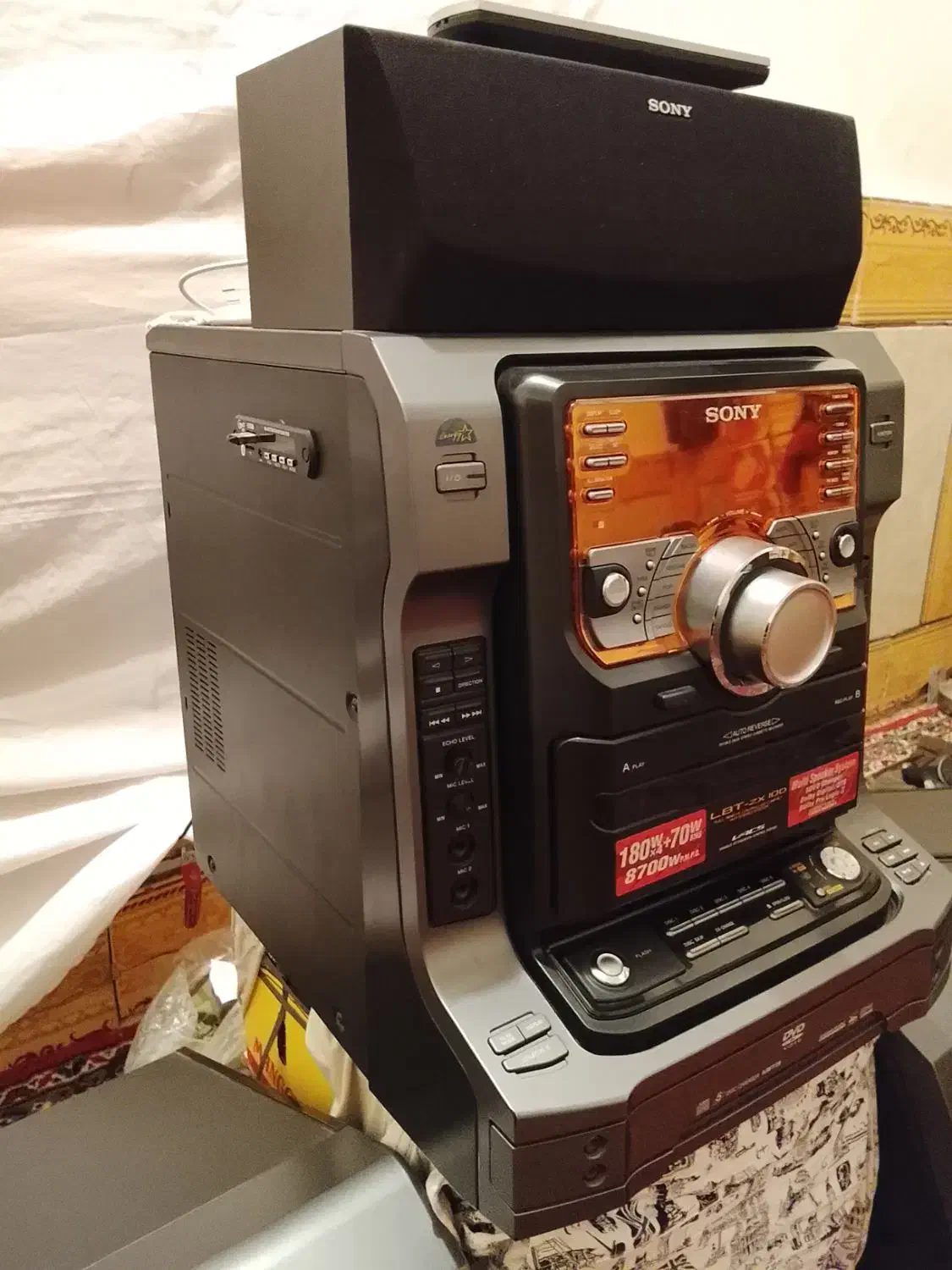 ضبط سونی هیولا در حد خشک کامل سالم|سیستم صوتی خانگی|زاهدان, |دیوار