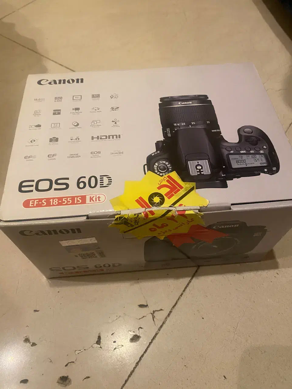 دوربین عکاسی کنون۶۰d|دوربین عکاسی و فیلم‌برداری|تهران, سعادت‌آباد|دیوار