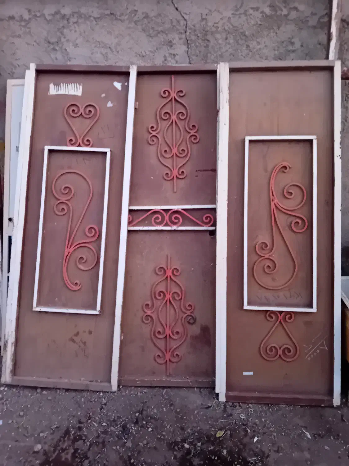 درب حیاط|مصالح و تجهیزات ساختمان|تاکستان, |دیوار