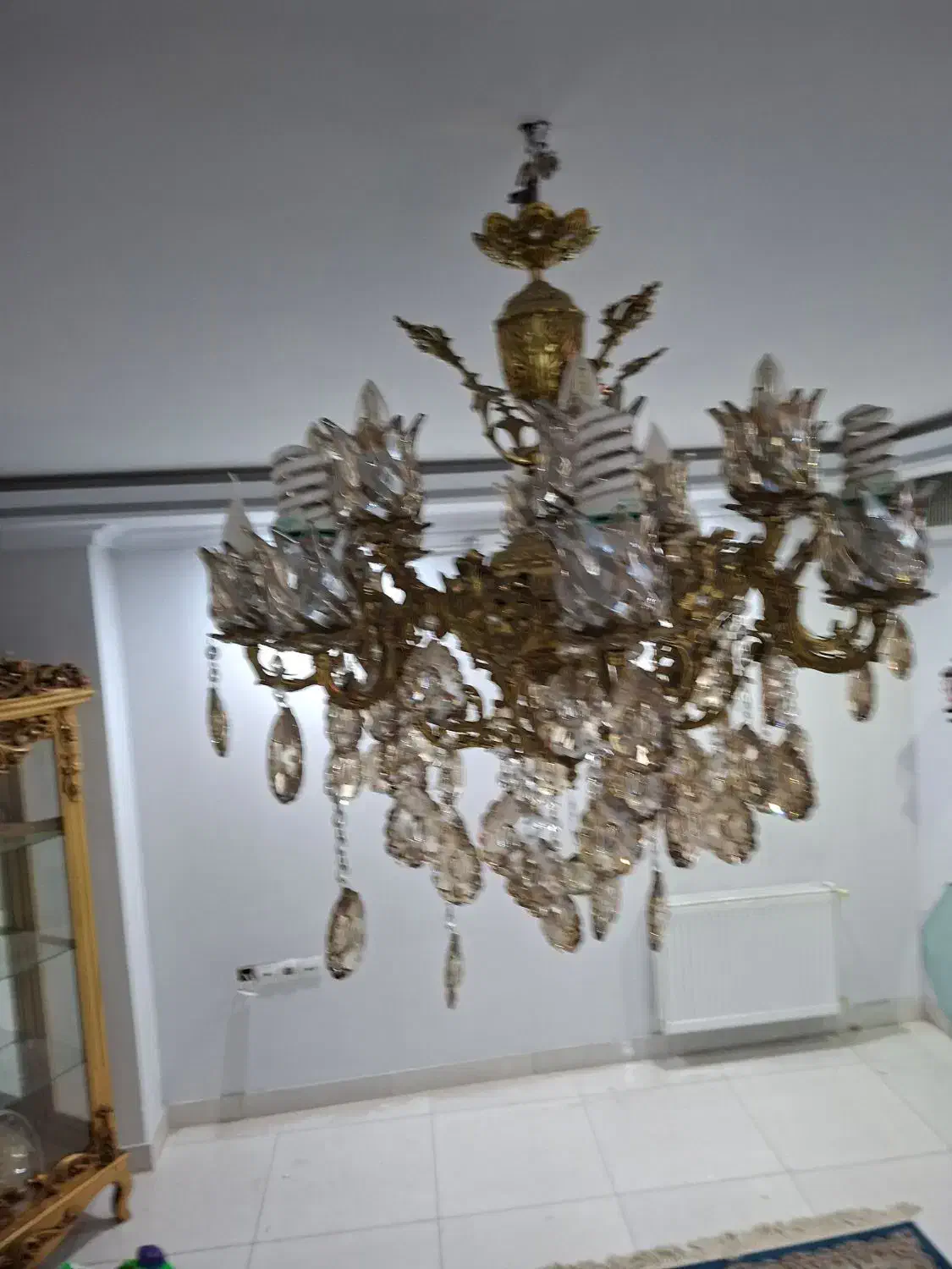 لوستر برنج|لوستر و چراغ آویز|تهران, شهرک ولیعصر جنوبی|دیوار