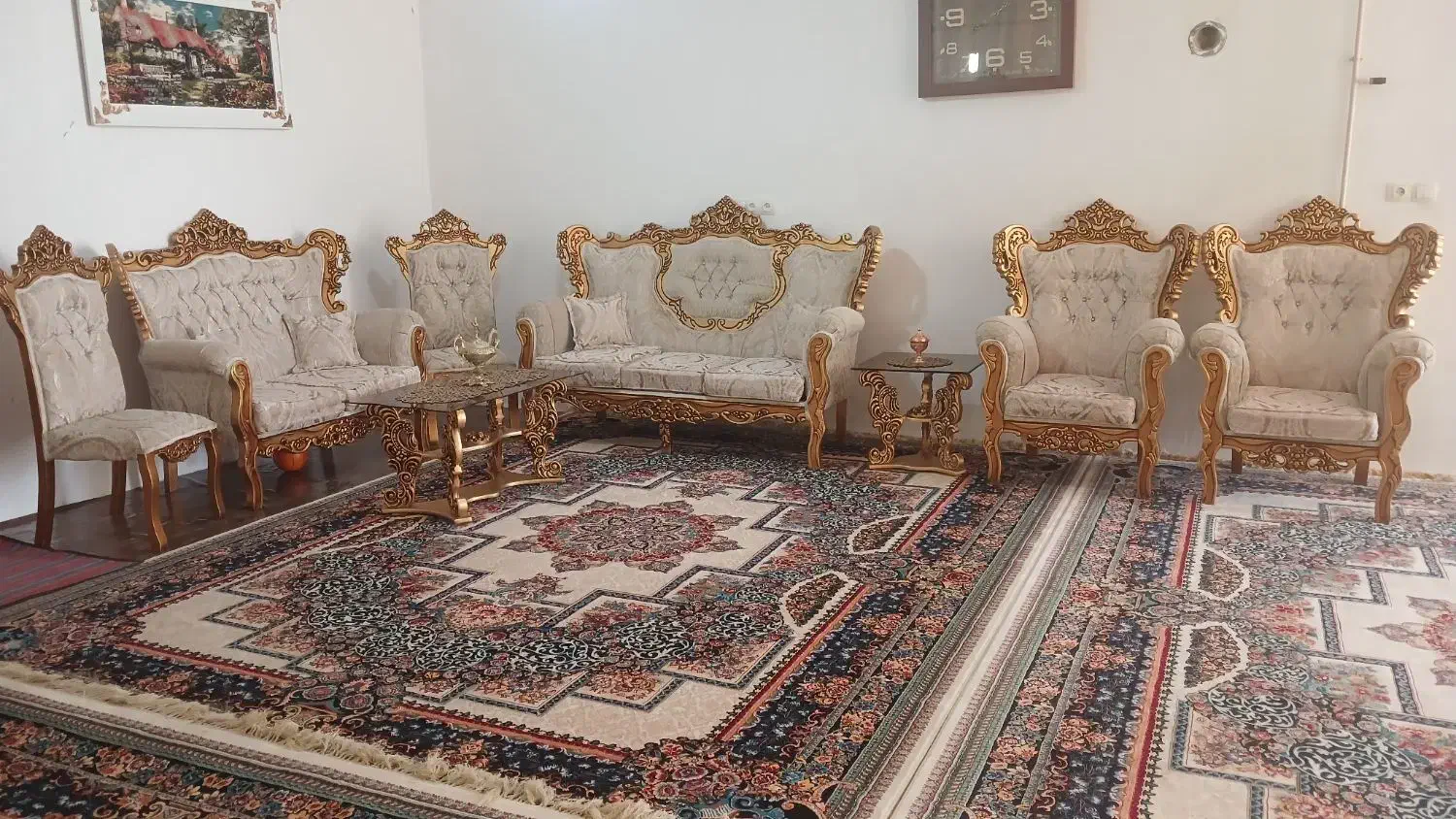 ۴تخته فرش ۱۲ متری|فرش|کوهدشت, |دیوار
