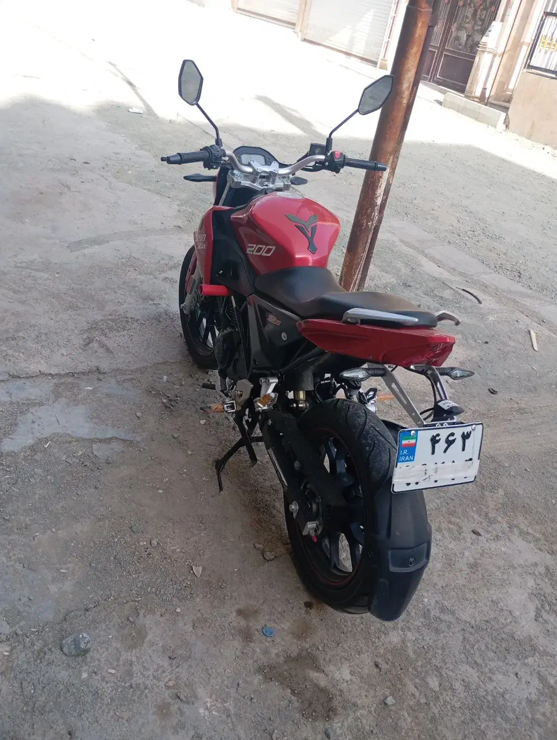 موتور دینو Z2 درحد خشک cc۲۰۰|موتورسیکلت|سنندج, |دیوار