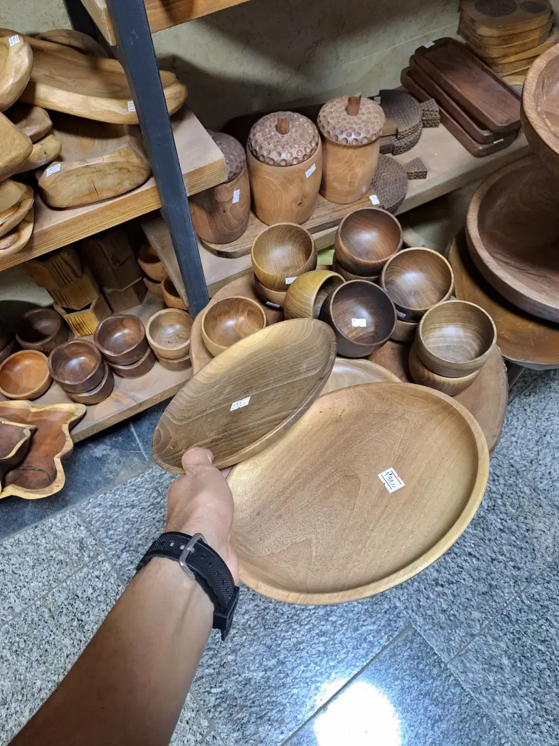 پیاله پیش دستی چوبی|ظروف سرو و پذیرایی|فردیس, قریشی|دیوار