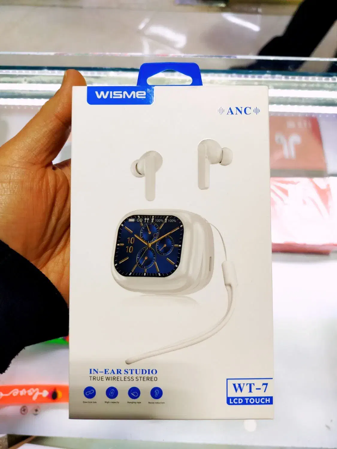 ایرپاد wisme با قابلیت ساعت هوشمند|لوازم جانبی موبایل و تبلت|گلبهار, شهر جدید گلبهار|دیوار